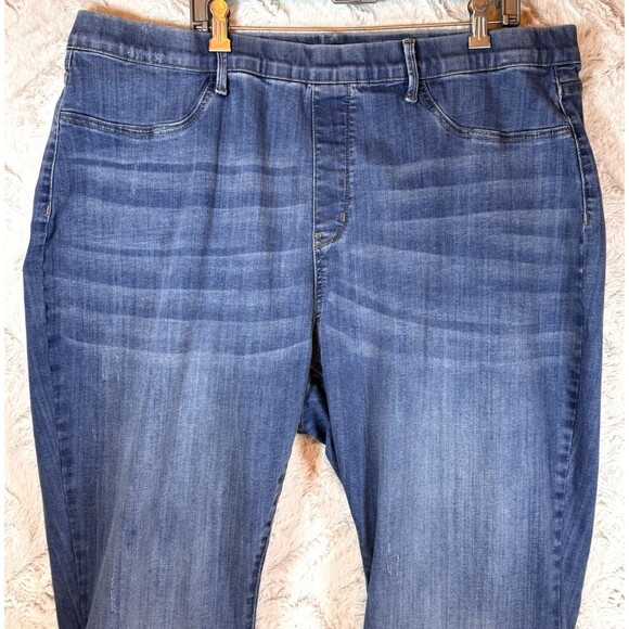 Judy Blue Flare Jeans Women’s 24W Pull On High Waist Bootcut‎ Stretch Comfort - Picture 5 of 12